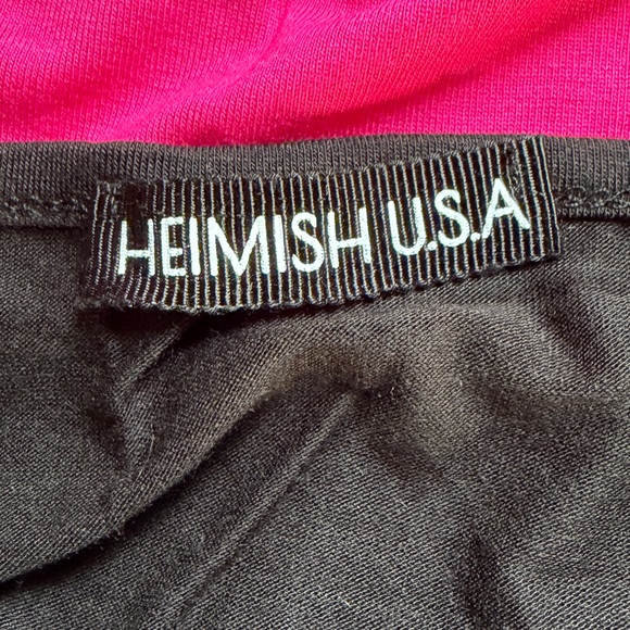 HEIMISH USA Colorblock Leopard Sequin Pocket Top - Picture 4 of 5